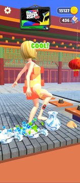 ASMR Tippy Toe ‍❤️‍⭐️ Very Satisfying And Relaxing ASMR Sounds Gameplay#shorts
