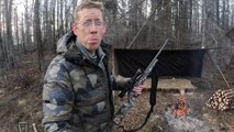 Bushcraft Camping with Coyotes & Hunting My Dinner