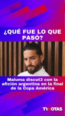 Maluma se pelea con aficionados de Argentina