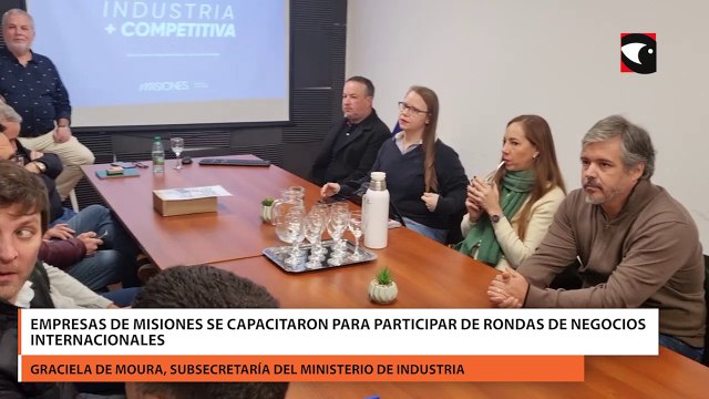 Empresas de Misiones se capacitaron para participar de rondas de negocios internacionales