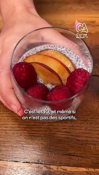 Pudding aux graines de chia et fruits d'été