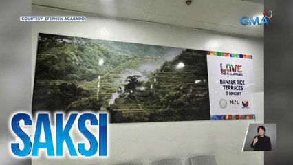 Advertisement ng DOT sa NAIA, nag-viral dahil sa pagkakamali sa lokasyon ng Banaue Rice Terraces | Saksi