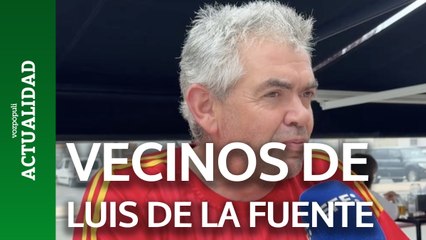 Los vecinos de Haro, emocionados con Luis de la Fuente