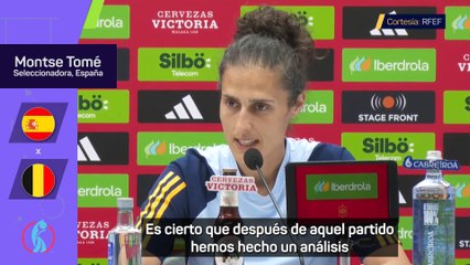 Tomé: "Hemos hecho un análisis profundo de lo que ha pasado contra República Checa"