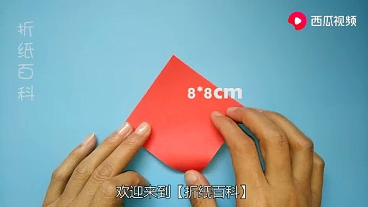Parent-child origami cat, the steps are super simple, test the children's hands-on ability
