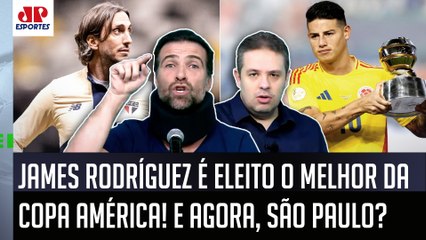 "Eu POSSO QUEIMAR A LÍNGUA, mas SABE o que EU FARIA com o James Rodríguez no São Paulo???"