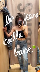 Les jeans taille basse 