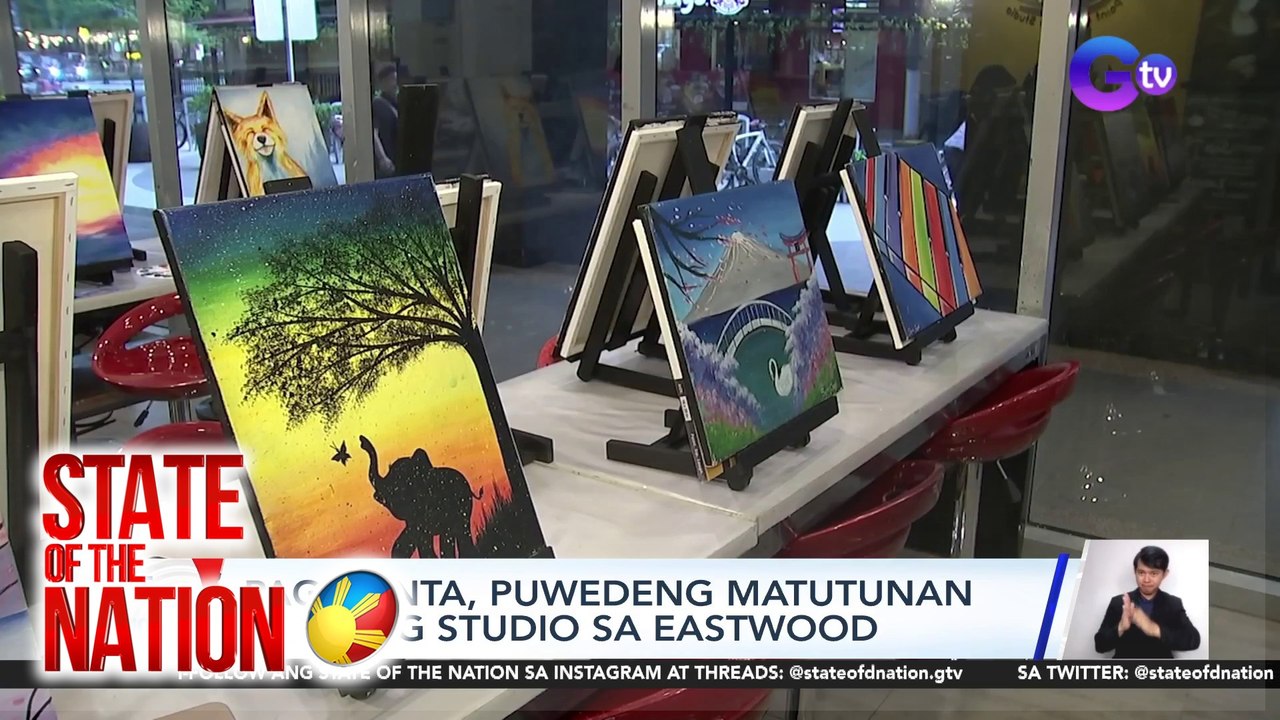 Fluid Art, masusubukan sa art studio sa isang mall sa San Juan | SONA