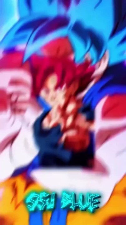 Goku Blue   - goku God   #goku #dragonball #db #anime #edit #fyp