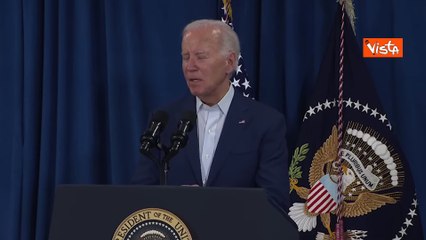 Biden condanna l'attentato a Trump: "Disgustoso, non possiamo perdonarlo"