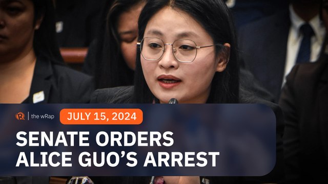 Senate orders arrest of Bamban Mayor Alice Guo, 7 others