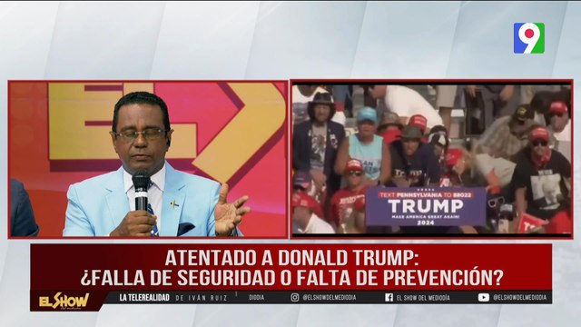 Atentado a Trump, muchas interrogantes | El Show del Mediodía