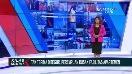 Ditegur Pengelola Apartemen, Perempuan Marah dan Rusak Fasilitas!