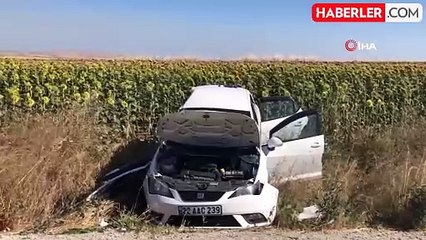 Yolcu minibüsüyle otomobil çarpıştı: 4 yaralı
