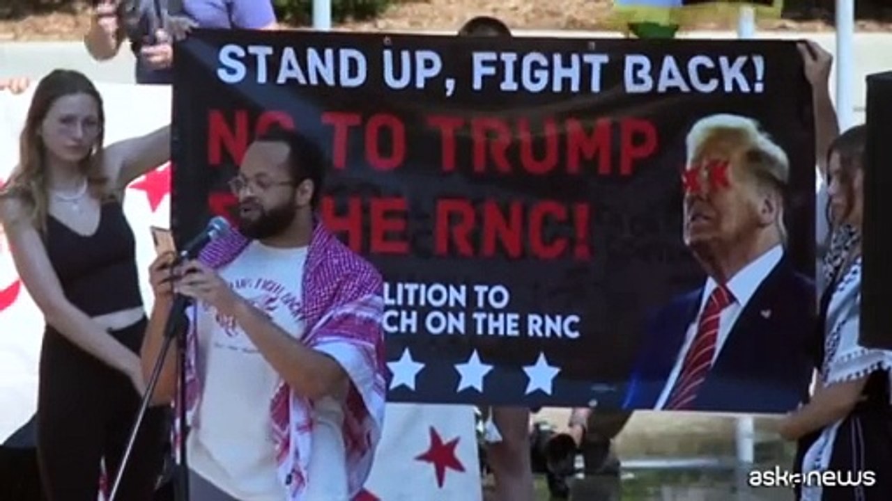 Proteste a Milwaukee nel primo giorno di convention repubblicana