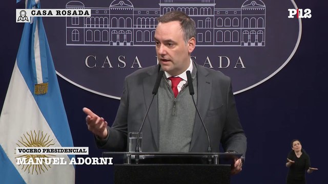 Adorni negó una invitación de la Casa Rosada a la Selección: No ha ocurrido el envío de una nota formal