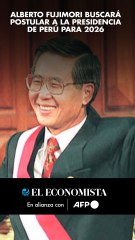 Alberto Fujimori buscará postular a la presidencia de Perú para 2026