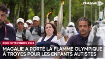 La flamme de l'autisme a brillé à Troyes ce samedi 13 juillet grâce à Magalie
