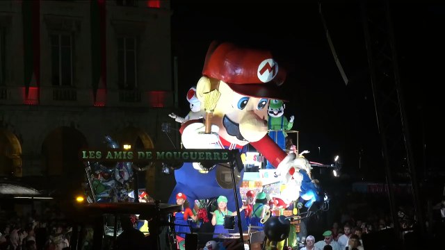 Le char des amis de Mouguerre primé au Corso lumineux 2024 des Fêtes de Bayonne