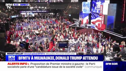 Convention républicaine: Donald Trump devrait annoncer le nom de son colistier