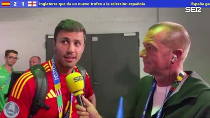 LOS HÉROES DE LA CUARTA EUROCOPA, CON MANU CARREÑO: "ESTO ES HISTÓRICO, NOS LO MERECEMOS"