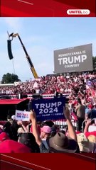 Así fue el ataque a Donald Trump en un mitin en EEUU.