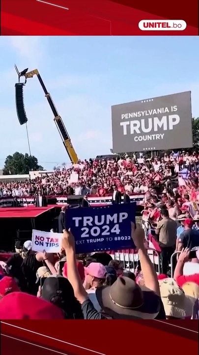 Así fue el ataque a Donald Trump en un mitin en EEUU.