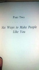 6 ways to make people like u: how to win friends & influence people