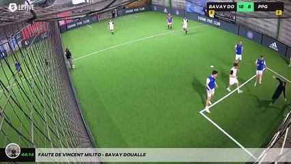 Faute de Vincent MILITO - BAVAY DOUALLE