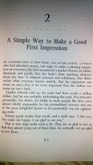 A simple way to make a good first impression: how to win friends & influence people