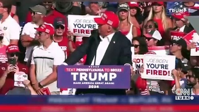 Donald Trump saldırı sonrası ilk kez konuştu: “Tam zamanında dönmüşüm”