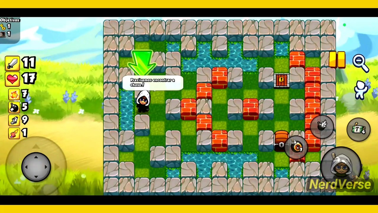 Bomber Friends Pasto Nível 1