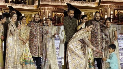 Anant Radhika Reception Day 2: Nita Ambani Funny अंदाज में Family को किया Introduce, Hamara Ek Hi...