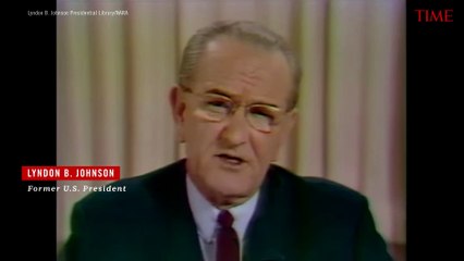 President Lyndon Johnson's 1968 Speech Announcing His Decision Not to Run Again