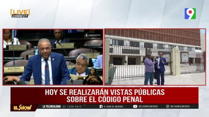 Miguel Surun desde congreso habla sobre la vista pública del Código Penal| El Show del Mediodía