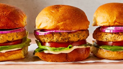 This Salmon Burger Might Be The Only Burger We Devour All Summer Long