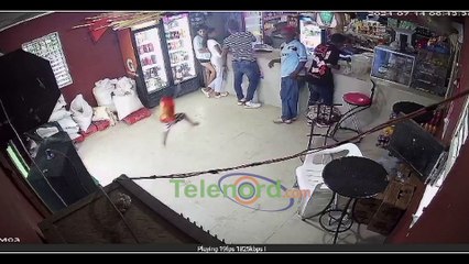 Cámaras de vigilancia captan momento en el que hombre ultima un primo suyo en Cenoví
