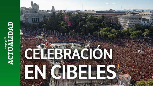 La impresionante imagen de Cibeles esperando a los campeones de Europa