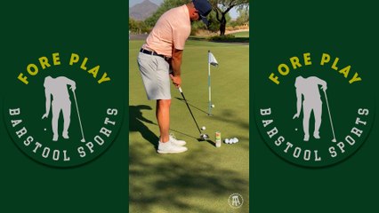 Testing Out A New Putting Drill