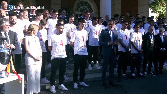 Sánchez ha felicitado a la selección española por su triunfo en la Eurocopa 2024