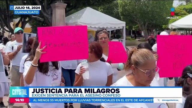 Familiares y amigos exigen justicia para Milagros Monserrat, víctima de feminicidio