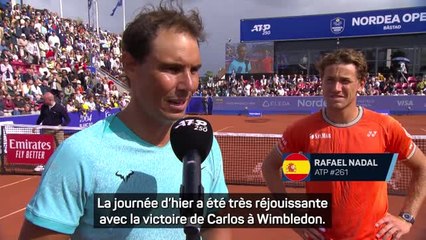 Bastad - Nadal : “C'était une journée extraordinaire pour le sport espagnol”