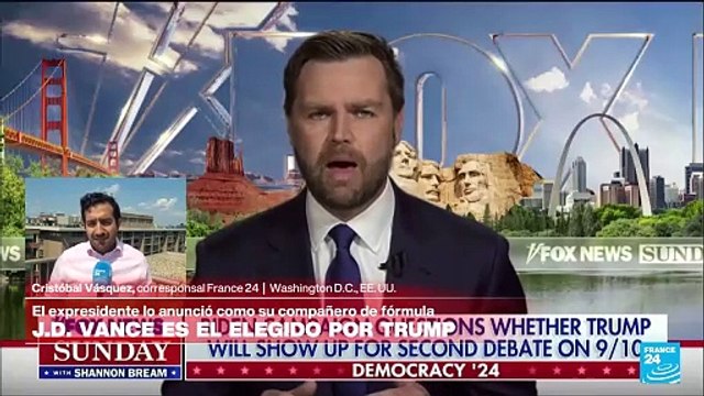 Informe desde Washington: Trump elige al senador J. D. Vance como su fórmula vicepresidencial