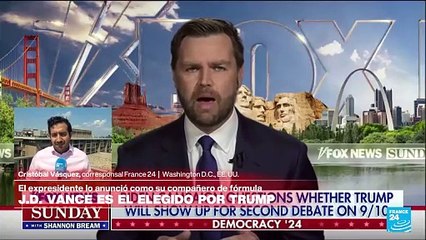 Informe desde Washington: Trump elige al senador J. D. Vance como su fórmula vicepresidencial