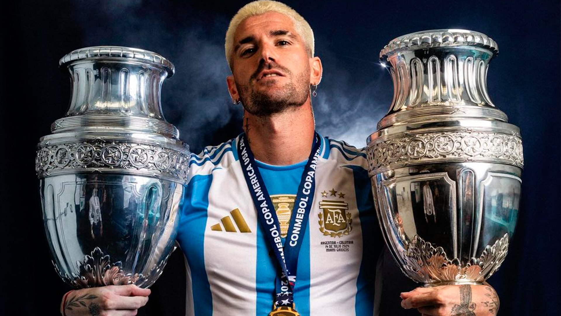 Rodrigo de Paul manda mensajito a los colombianos tras ganar la Copa ...