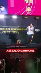 Así salió Carvajal en Cibeles