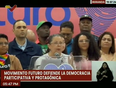 Movimiento Futuro muestra su apoyo al candidato del GPP Nicolás Maduro