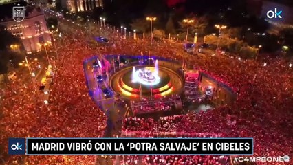 ¡Madrid se Encendió con la Energía de la ‘Potra Salvaje’ en Cibeles! 🐎