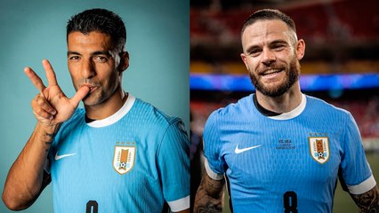 Uruguay se queda con el tercer lugar de la Copa América y Luis Suárez recibe beso de Nahitan Nández