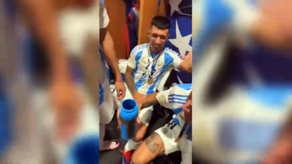 Celebración del campeón